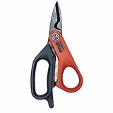 Wiss Electrician Shears, Steel Blades, 6 In.
