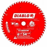 Aluminum Cutting Saw Blade, 54T, 6-1/2-In.