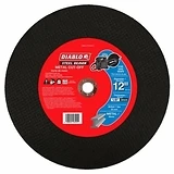 Steel Demon Metal High Speed Cut Off Disc, 20mm Arbor, 12-In.