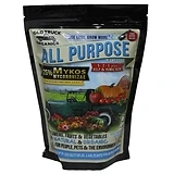 Organic Plant Fertilizer, Mykos Mycorrhizae Plus Kelp & Humic Acid, 5-2-3 Formula, 2.2 Lbs.
