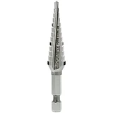 Step Drill Bit, 13 Steps, 1/4 to 1/2-In.