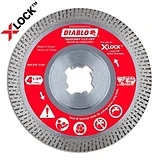 X-Lock Masonry Cut Off Disc, Continuous, 4-1/2-In.
