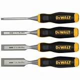4-Pc. Wood Chisel Set, Chrome-Steel Blades