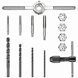 14-Pc. Fractional Tap and Large Hexagon Die Set
