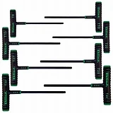 8-Pc. Power-T T-Handle Torx Star Key Set, 6-In. Arms, With Pouch