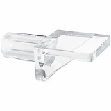 25-Lb. Shelf Support Pegs, Clear Plastic, 1/4 In., 8-Pk.