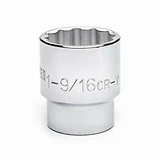 SAE 12-Pt. Socket, 3/4 In. Drive, 1-9/16 In.