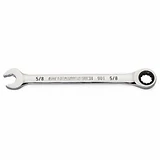 Combination Ratcheting Wrench, 90-Tooth, 12-Point, 5/8 In.