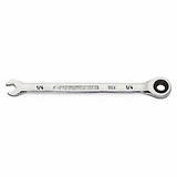 Combination Ratcheting Wrench, 90-Tooth, 12-Point, 1/4 In.