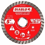 Diamond Turbo Masonry Cut-Off Disc, 5-In.