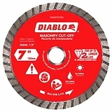 Diamond Turbo Masonry Cut-Off Disc, 7-In.