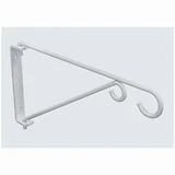 Swivel Plant Bracket, White, 9-In.