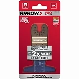 Ground Tooth Power Curve Hardwood Oscillating Tool Blade, 2-1/2-In., 3-Pk.