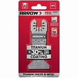 Titanium Metal Oscillating Tool Blade, 1-3/4-In., 3-Pk.