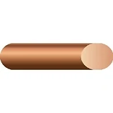 Solid Bare Grounding Wire, Copper, 8 Gauge, 500 Ft.