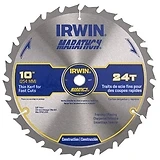 Marathon Circular Saw Blade, Carbide 24-Tooth x 10 In.