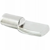 25-Lb. Shelf-Support Pegs, Nickel-Plated Steel, 1/4 In., 8-Pk.