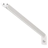 12-Pack 12-In. White Shelf Bracket