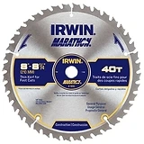 Marathon Circular Saw Blade, Carbide-Tipped, 40-Tooth x 8-1/4 In.