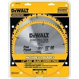 Series 20 Construction Circular Saw Blade Combo Pack, 12 In.