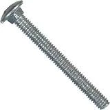 Hillman 1/2 in. X 4 in. L Hot Dipped Galvanized Steel Carriage Bolt 25 pk Hillman 1/2 in. X 4 in. L Hot Dipped Galvanized Steel Carriage Bolt 25 pk
