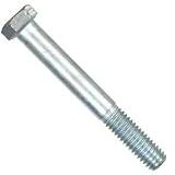 Hillman 1/2 in. D X 4-1/2 in. L Heat Treated Zinc Steel Hex Head Cap Screw 25 pk Hillman 1/2 in. D X 4-1/2 in. L Heat Treated Zinc Steel Hex Head Cap Screw 25 pk