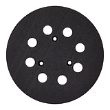 Medium Hook-and-Loop Sanding Pad, 8 Hole, 5 In.