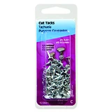 Hillman No. 4 X 7/16 in. L Galvanized Silver Steel Cut Tacks 1.75 pk Hillman No. 4 X 7/16 in. L Galvanized Silver Steel Cut Tacks 1.75 pk