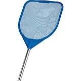 Image 82: Five Foot Pool Skimmer with Durable Telescoping Pole for Swimming Pool Cleaning