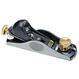 Low-Angle Block Plane, Six Inch Length, Precision Woodworking Hand Tool