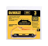 20-Volt MAX 3.0 Amp Hour Compact Lithium-Ion Rechargeable Tool Battery