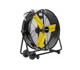 Image 27: 24-Inch High-Velocity Tilt Barrel Fan with Direct-Drive Motor and 2-Speed Settings