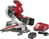 M18 Fuel 10 In. Dual Bevel Sliding Compound Cordless Miter Saw Kit With 8.0 Ah Battery
