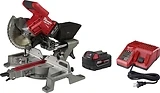 M18 Fuel Sliding Compound Miter Saw Kit, 7 1/4" Blade, Battery, and Charger