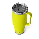 YETI Rambler 42 oz Firefly Yellow BPA Free Straw Mug