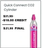 Quick Connect Carbon Dioxide Cylinder Exchange for Beverage Systems