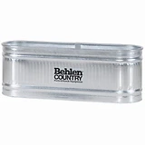Image 71: Galvanized Zinc Coated Stock Tank 2 Feet by 2 Feet by 6 Feet 169 Gallons Capacity
