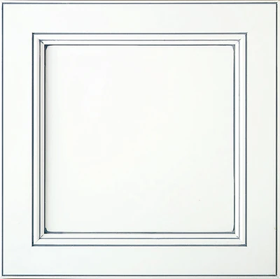 Brighton Maple Pewter Glaze Bright White