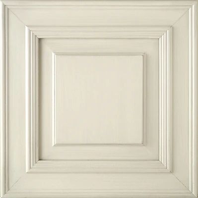 Lawrence Maple Brushed Gray Glaze Antique White