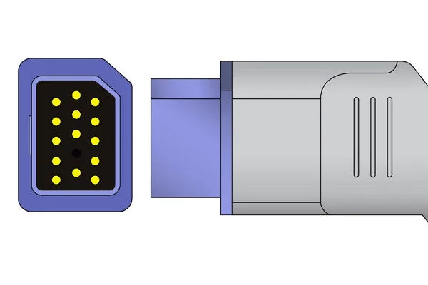 Nihon Kohden Compatible SpO2 Adapter Cable
