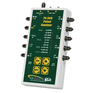 BC Biomedical 10 Lead ECG Simulator w/Battery Eliminator