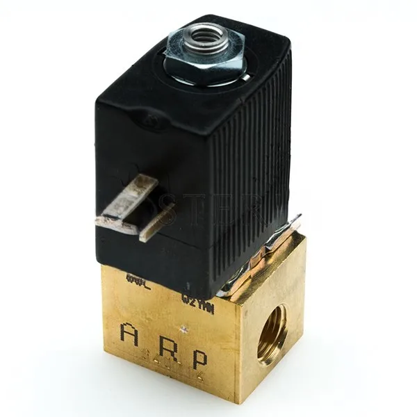 STERIS P117037-956 Pneumatic Valve 3-Way 1/8" Brass - 7191