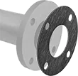 WASHER SOLUTIONS WS11614 Flange Gasket - 11614