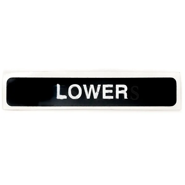 STERIS P055284-002 Nameplate "Lower" - 1841