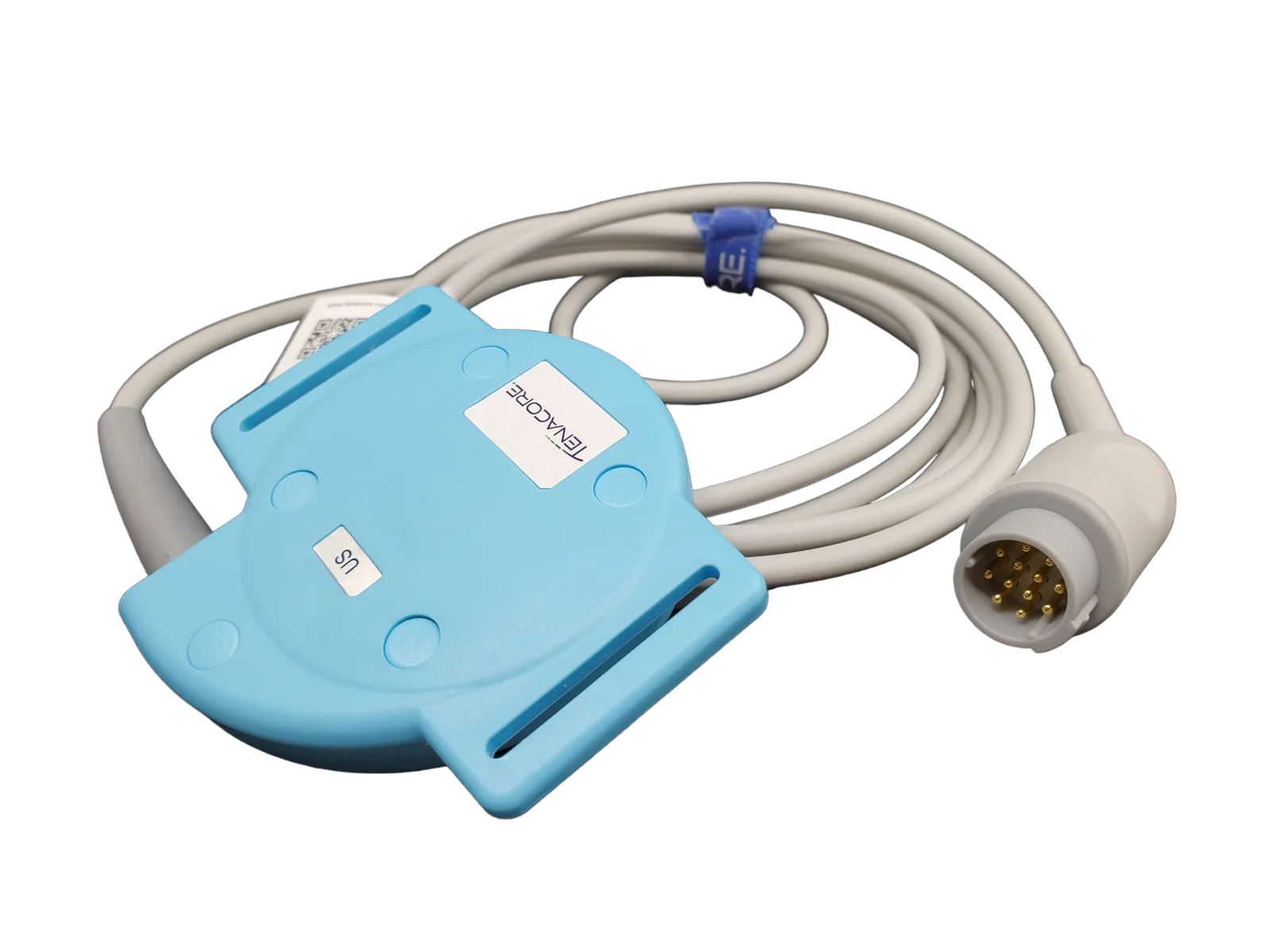Corometrics Nautilus Compatible Ultrasound, Wings, 8', Long Pin