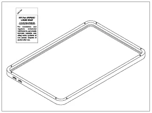 STATIM 01-100028S Cassette Lid Seal - 1423