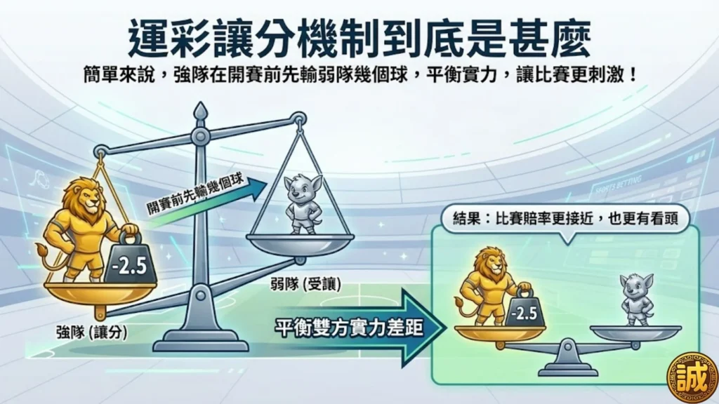 讓分和局 運彩讓分平手 讓分和局是什麼 讓分平手怎麼看 讓分和局玩法