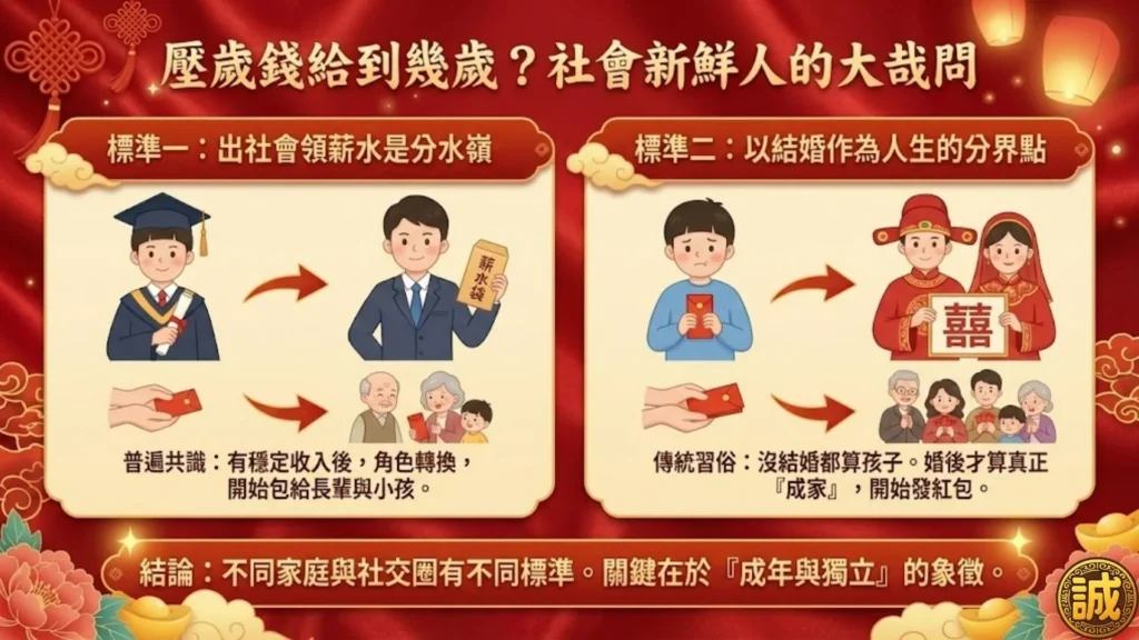 壓歲錢給到幾歲