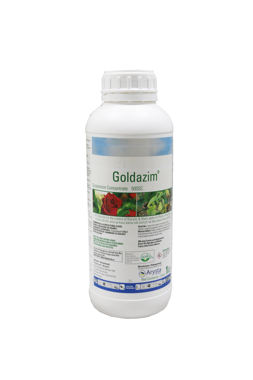Goldazim 500 SC - Fungicide for the control of botrytis and black spots
