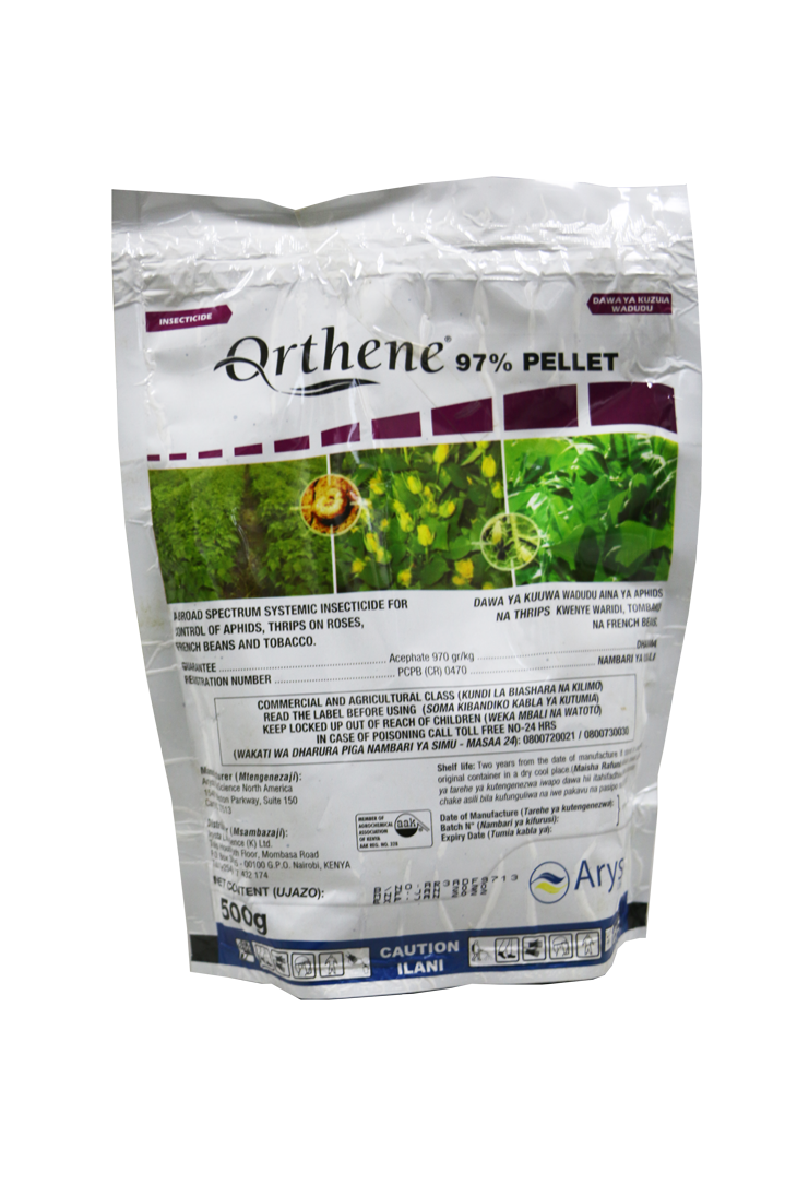 Orthene 97% Pellet – Broad spectrum systemic insecticide.